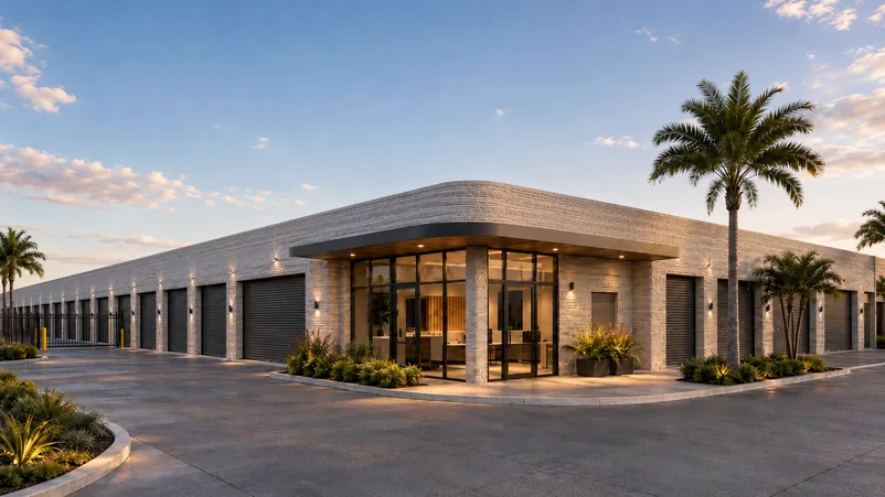 3D-printed self storage development