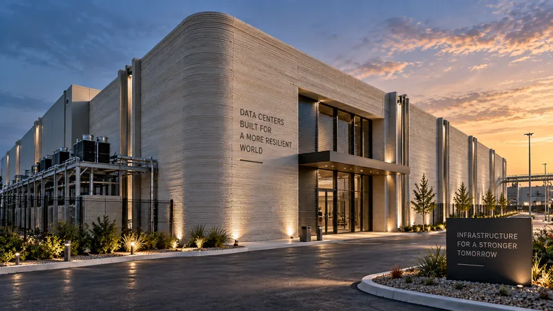 3D-printed data center