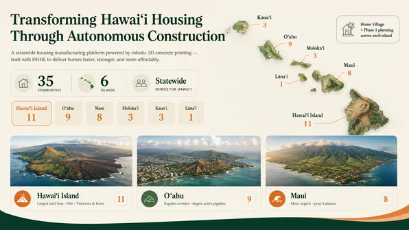 Hawaiʻi autonomous construction development concept