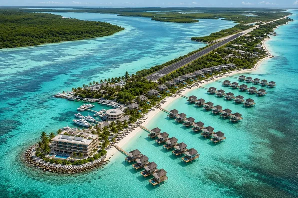 Bahamian island hospitality and residences concept